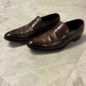 To Boot New York 12M dark brown penny loafers